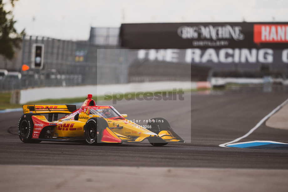 Spacesuit Collections Photo ID 213298, Taylor Robbins, INDYCAR Harvest GP Race 1, United States, 01/10/2020 14:26:52