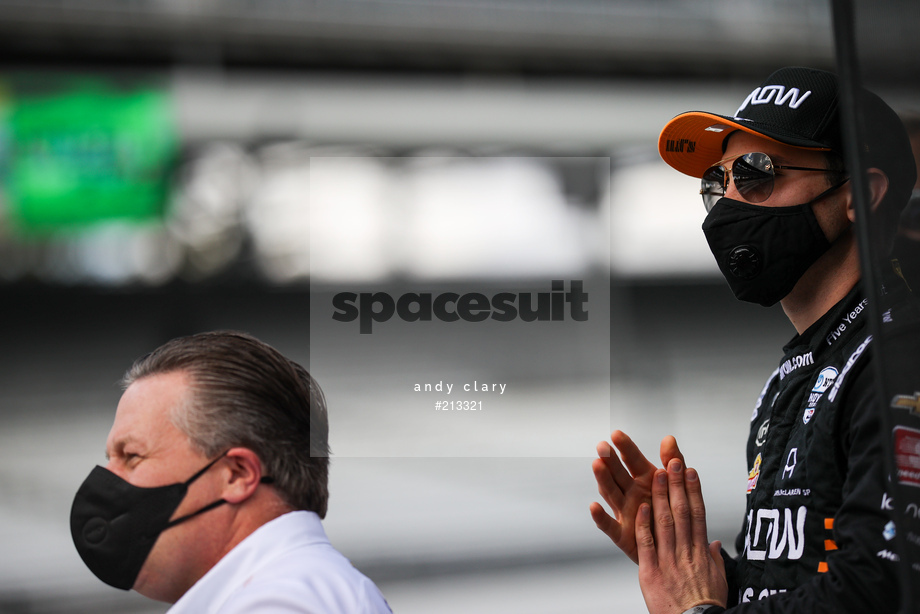 Spacesuit Collections Photo ID 213321, Andy Clary, INDYCAR Harvest GP Race 1, United States, 01/10/2020 14:05:04