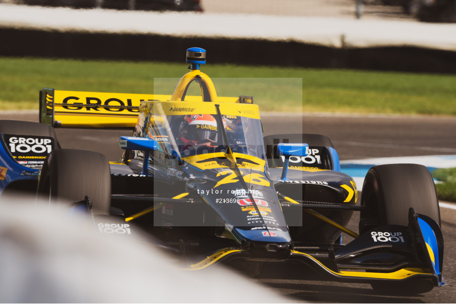 Spacesuit Collections Photo ID 213696, Taylor Robbins, INDYCAR Harvest GP Race 1, United States, 01/10/2020 14:53:56