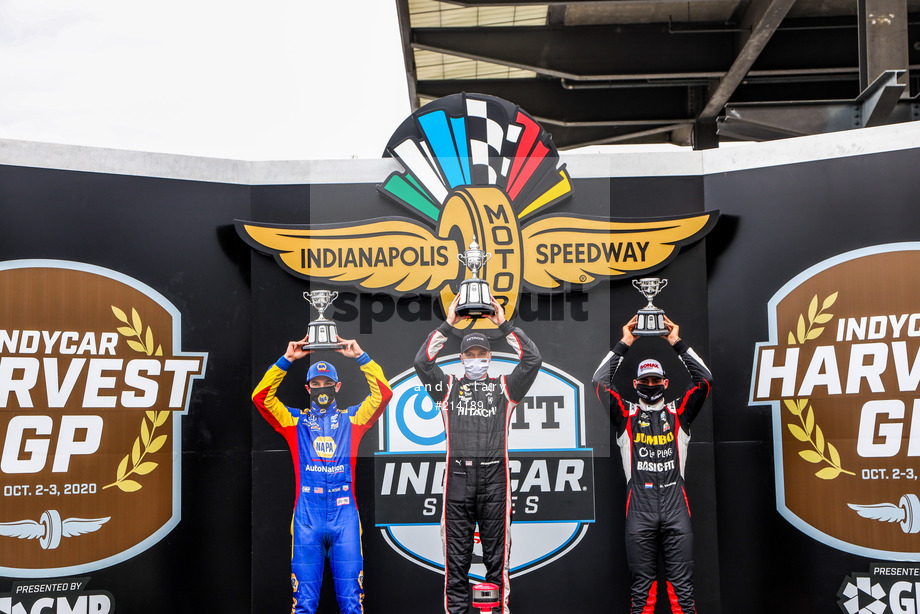 Spacesuit Collections Photo ID 214189, Andy Clary, INDYCAR Harvest GP Race 1, United States, 02/10/2020 18:01:08