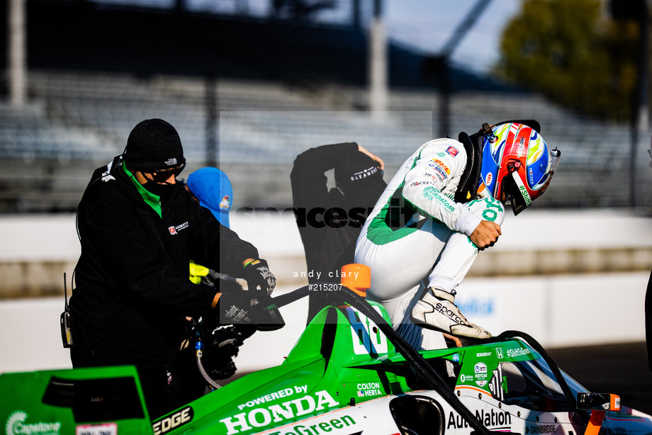 Spacesuit Collections Photo ID 215207, Andy Clary, INDYCAR Harvest GP Race 2, United States, 03/10/2020 10:13:40