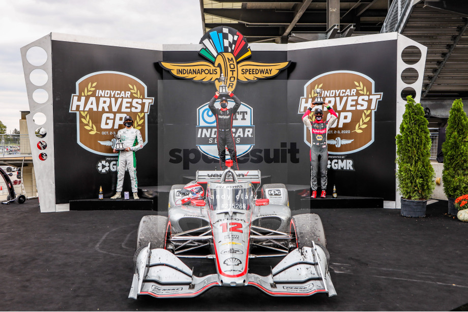 Spacesuit Collections Photo ID 215268, Andy Clary, INDYCAR Harvest GP Race 2, United States, 03/10/2020 16:20:07