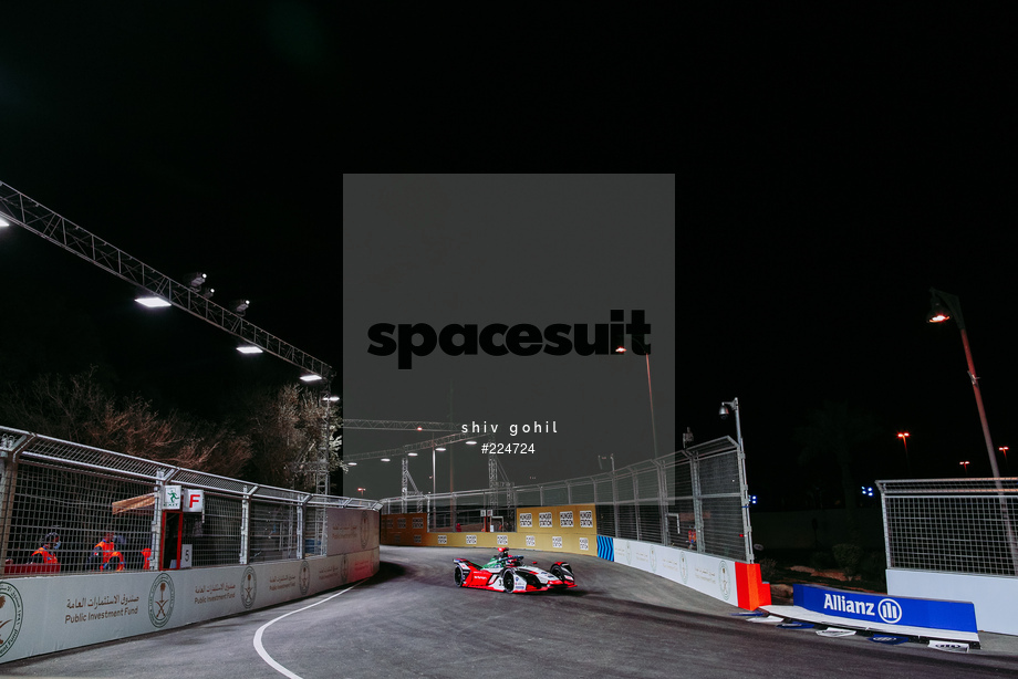 Spacesuit Collections Photo ID 224724, Shiv Gohil, Ad Diriyah ePrix, Saudi Arabia, 26/02/2021 20:25:13