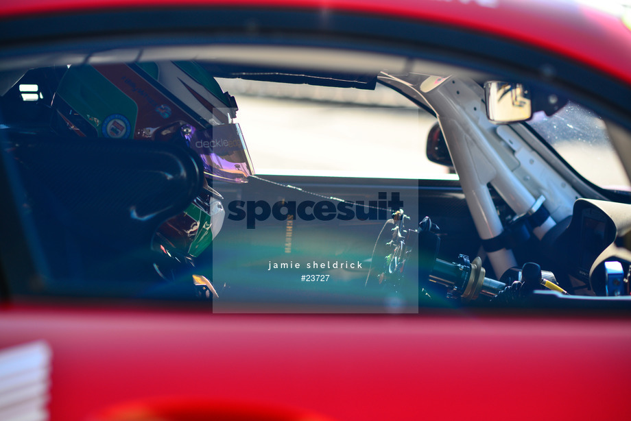 Spacesuit Collections Photo ID 23727, Jamie Sheldrick, British GT Snetterton 300, UK, 27/05/2017 09:22:13