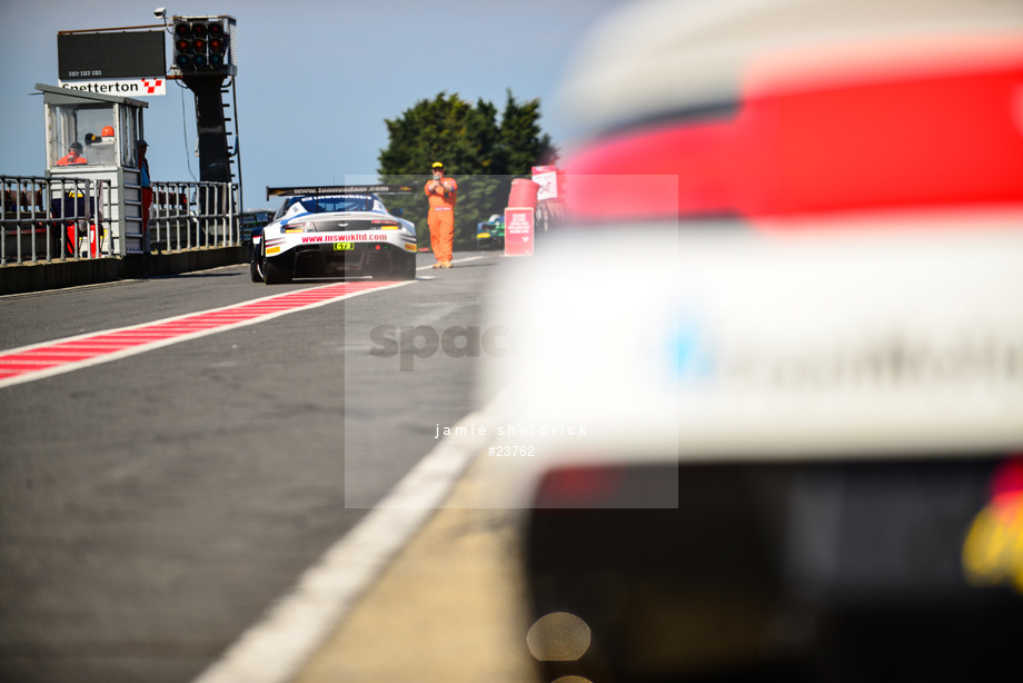 Spacesuit Collections Photo ID 23762, Jamie Sheldrick, British GT Snetterton 300, UK, 27/05/2017 09:39:04