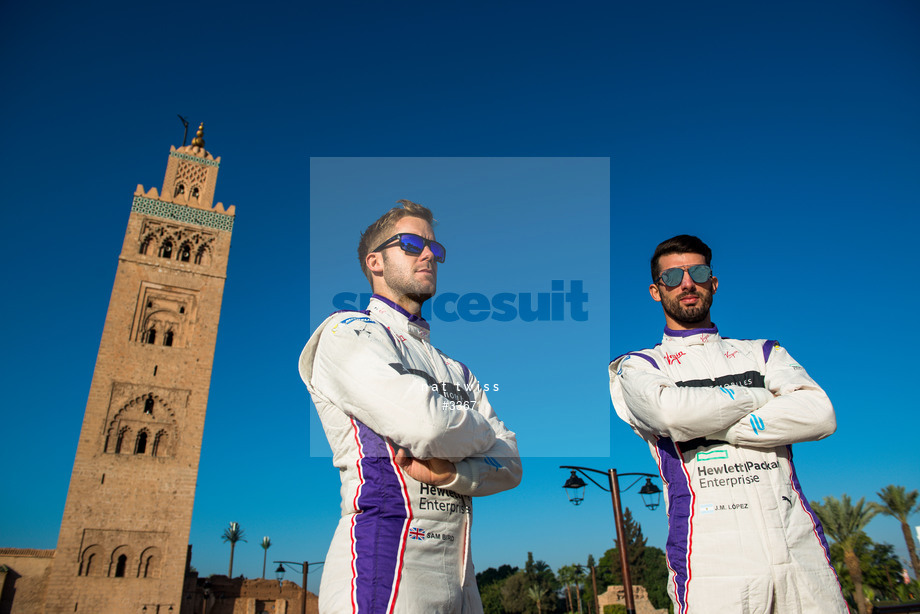 Spacesuit Collections Photo ID 3367, Nat Twiss, Marrakesh ePrix, Morocco, 11/11/2016 08:27:42