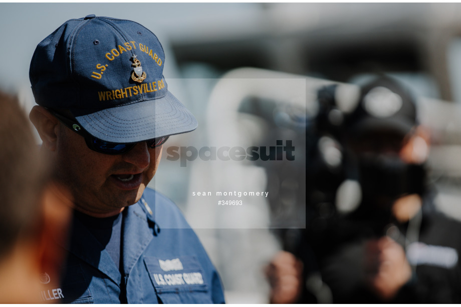 Spacesuit Collections Photo ID 349693, Sean Montgomery, Mission 600 US Coastguard visit, United States, 19/04/2022 11:07:05