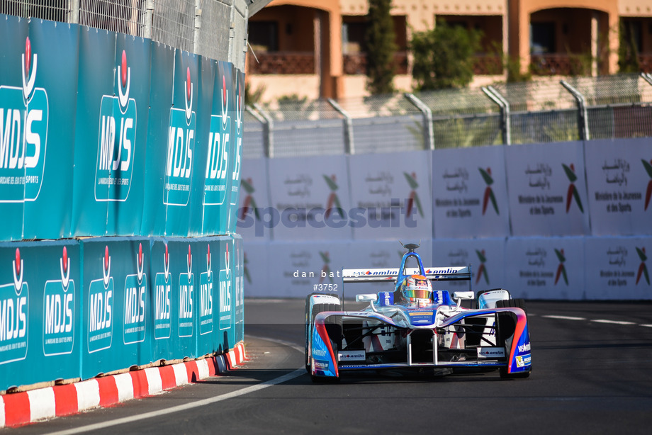 Spacesuit Collections Photo ID 3752, Dan Bathie, Marrakesh ePrix, Morocco, 11/11/2016 15:18:46