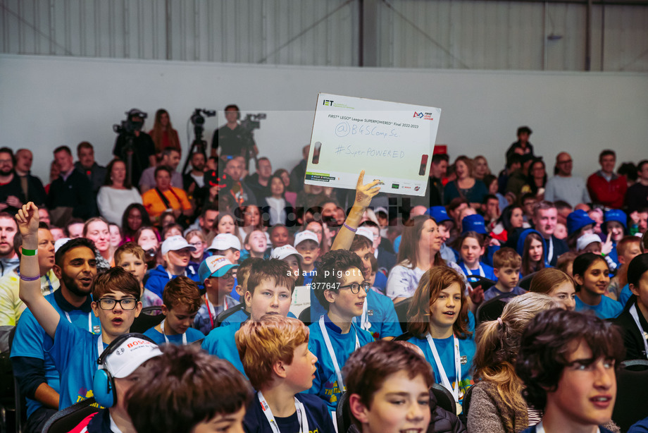 Spacesuit Collections Photo ID 377647, Adam Pigott, FIRST LEGO League Great Britain Final, UK, 22/04/2023 15:31:01