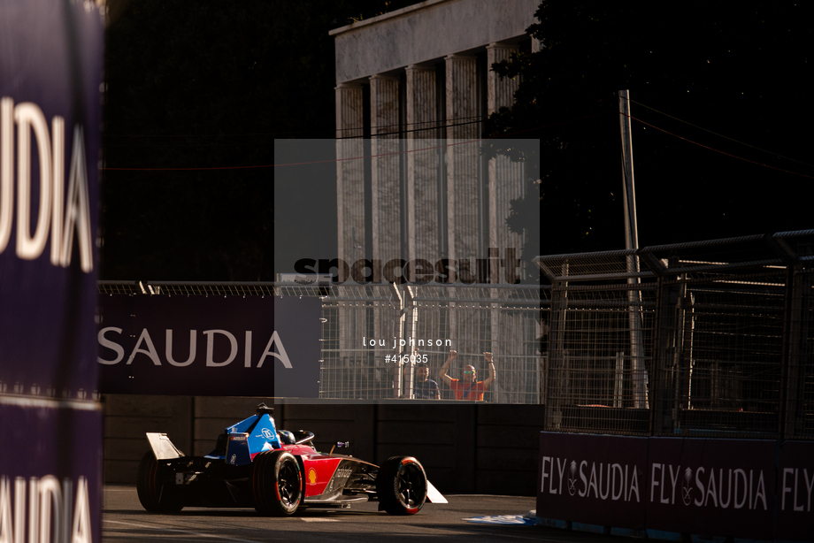 Spacesuit Collections Photo ID 415035, Lou Johnson, Rome ePrix, Italy, 15/07/2023 08:12:23