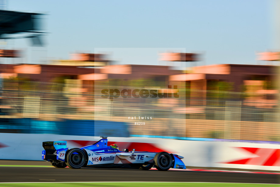 Spacesuit Collections Photo ID 4209, Nat Twiss, Marrakesh ePrix, Morocco, 12/11/2016 08:09:25