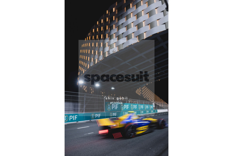 Spacesuit Collections Photo ID 530044, Shiv Gohil, Jeddah ePrix, Saudi Arabia, 13/02/2025 21:28:12