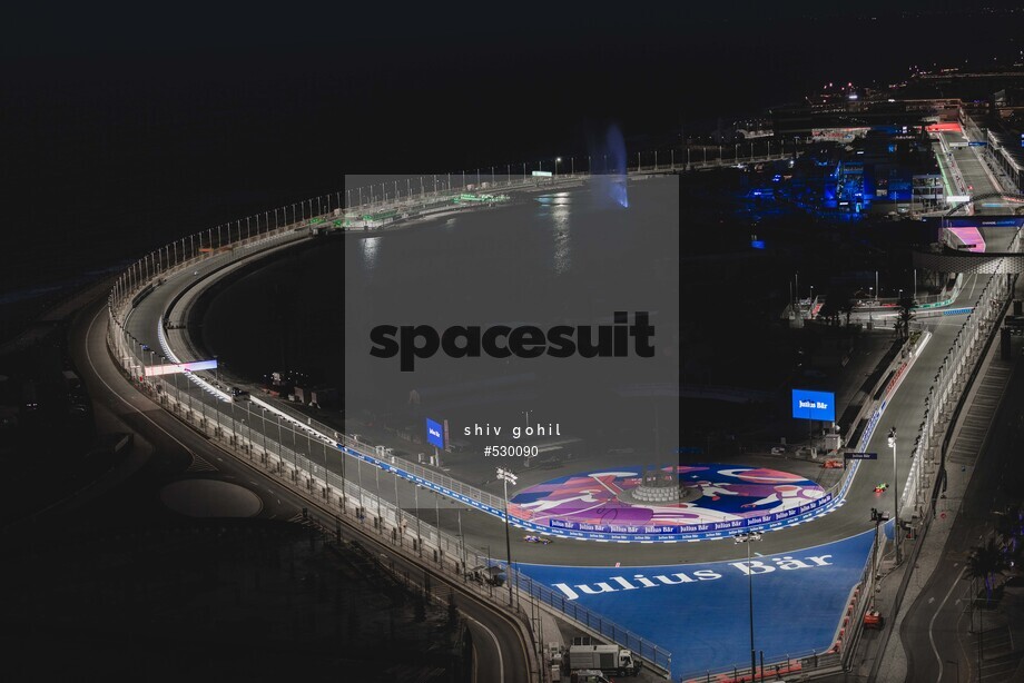 Spacesuit Collections Photo ID 530090, Shiv Gohil, Jeddah ePrix, Saudi Arabia, 13/02/2025 18:38:59