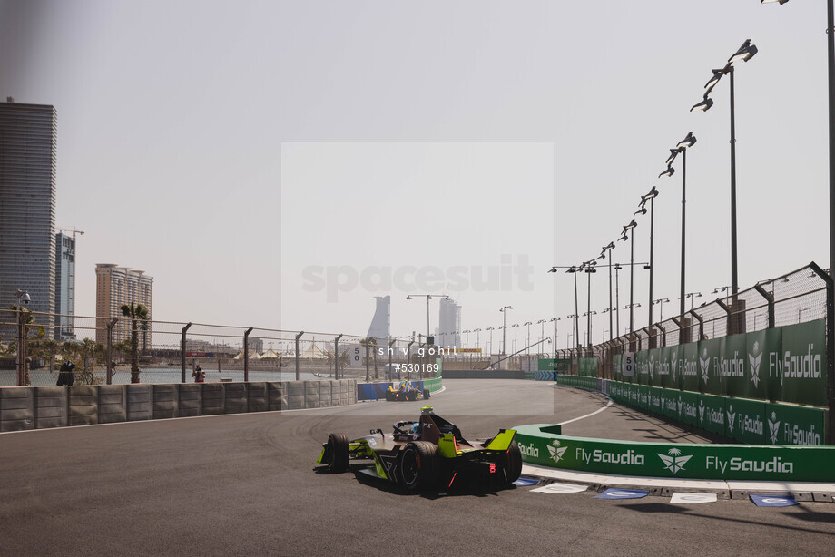 Spacesuit Collections Photo ID 530169, Shiv Gohil, Jeddah ePrix, Saudi Arabia, 14/02/2025 13:23:48