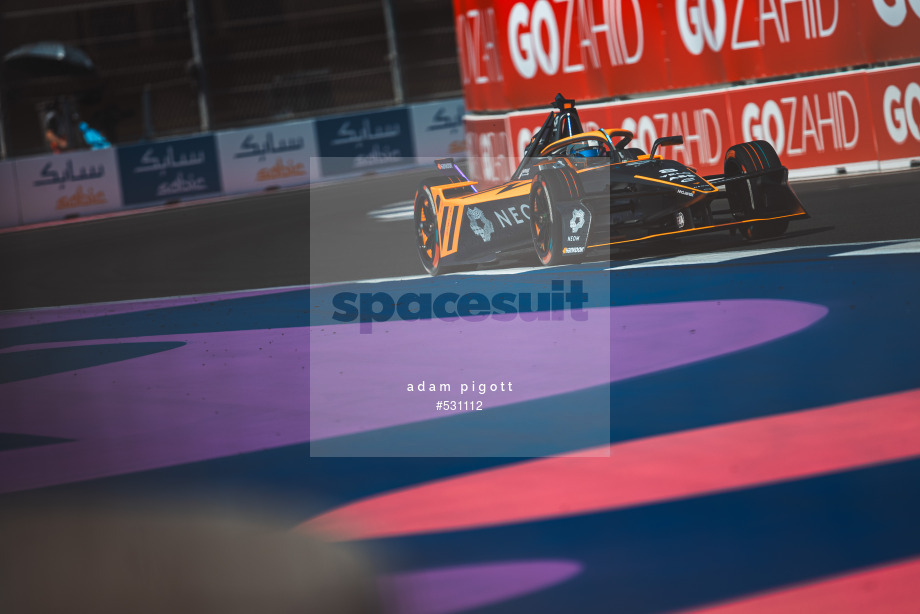 Spacesuit Collections Photo ID 531112, Adam Pigott, Jeddah ePrix, Saudi Arabia, 14/02/2025 13:22:18