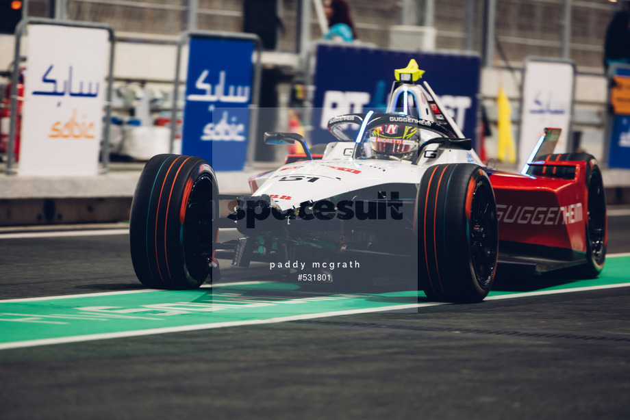 Spacesuit Collections Photo ID 531801, Paddy McGrath, Jeddah ePrix, Saudi Arabia, 14/02/2025 20:07:23