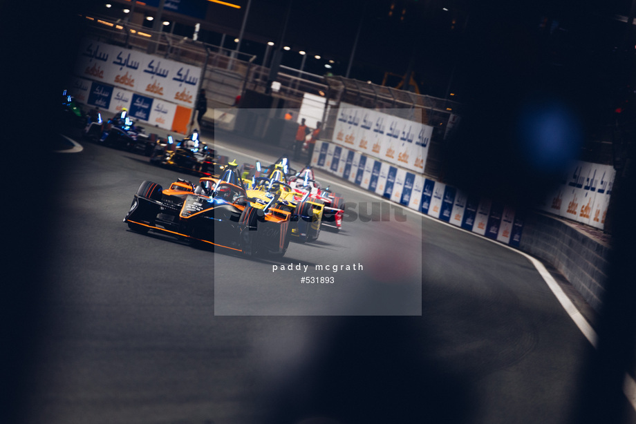 Spacesuit Collections Photo ID 531893, Paddy McGrath, Jeddah ePrix, Saudi Arabia, 15/02/2025 20:15:37