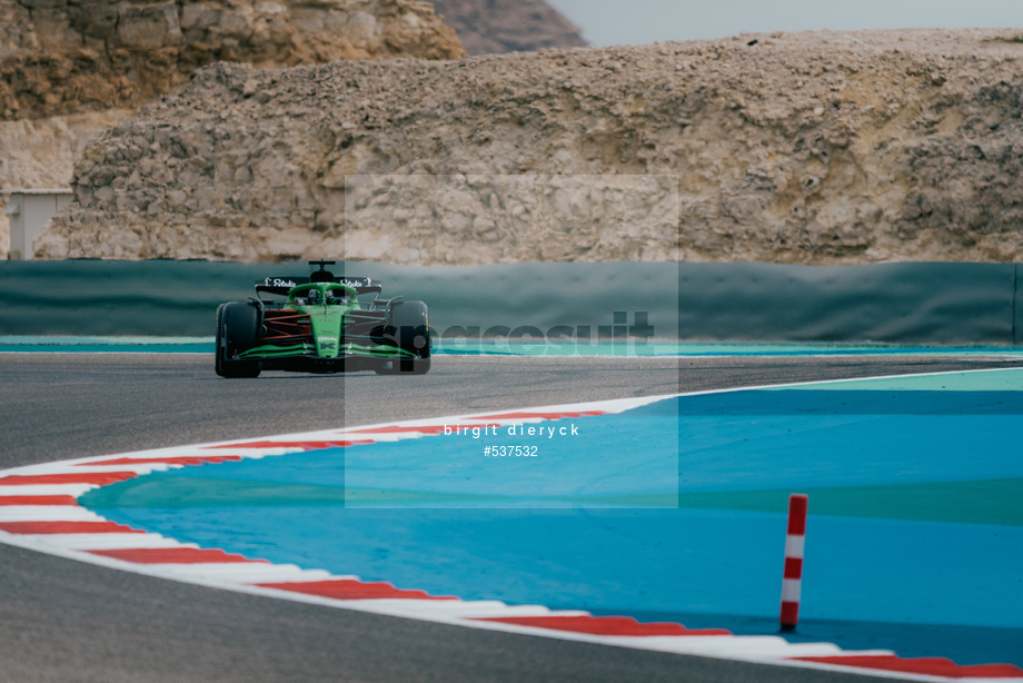 Spacesuit Collections Photo ID 537532, Birgit Dieryck, Formula 1 Aramco Pre-season Testing, Bahrain, 26/02/2025 11:19:55