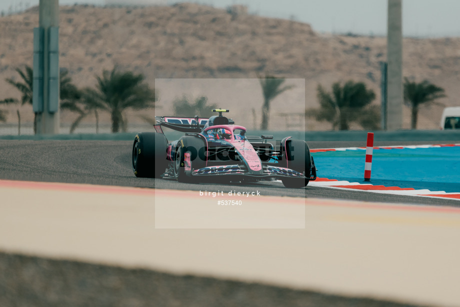 Spacesuit Collections Photo ID 537540, Birgit Dieryck, Formula 1 Aramco Pre-season Testing, Bahrain, 26/02/2025 11:43:27