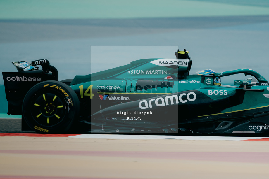 Spacesuit Collections Photo ID 537543, Birgit Dieryck, Formula 1 Aramco Pre-season Testing, Bahrain, 26/02/2025 11:44:36