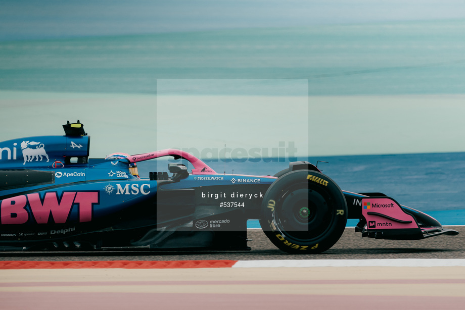 Spacesuit Collections Photo ID 537544, Birgit Dieryck, Formula 1 Aramco Pre-season Testing, Bahrain, 26/02/2025 11:46:56