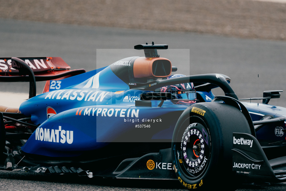 Spacesuit Collections Photo ID 537546, Birgit Dieryck, Formula 1 Aramco Pre-season Testing, Bahrain, 26/02/2025 12:07:47