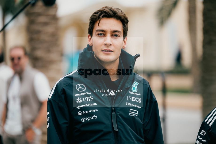 Spacesuit Collections Photo ID 537610, Birgit Dieryck, Formula 1 Aramco Pre-season Testing, Bahrain, 26/02/2025 14:02:05