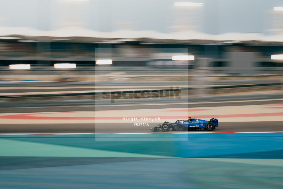 Spacesuit Collections Photo ID 537706, Birgit Dieryck, Formula 1 Aramco Pre-season Testing, Bahrain, 27/02/2025 15:23:58