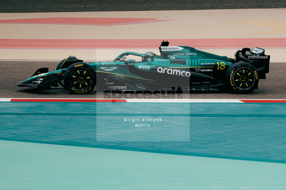 Spacesuit Collections Photo ID 537714, Birgit Dieryck, Formula 1 Aramco Pre-season Testing, Bahrain, 27/02/2025 15:40:43