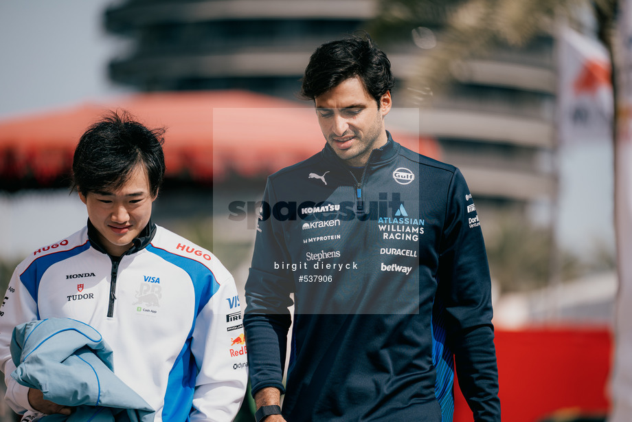 Spacesuit Collections Photo ID 537906, Birgit Dieryck, Formula 1 Aramco Pre-season Testing, Bahrain, 28/02/2025 09:59:18