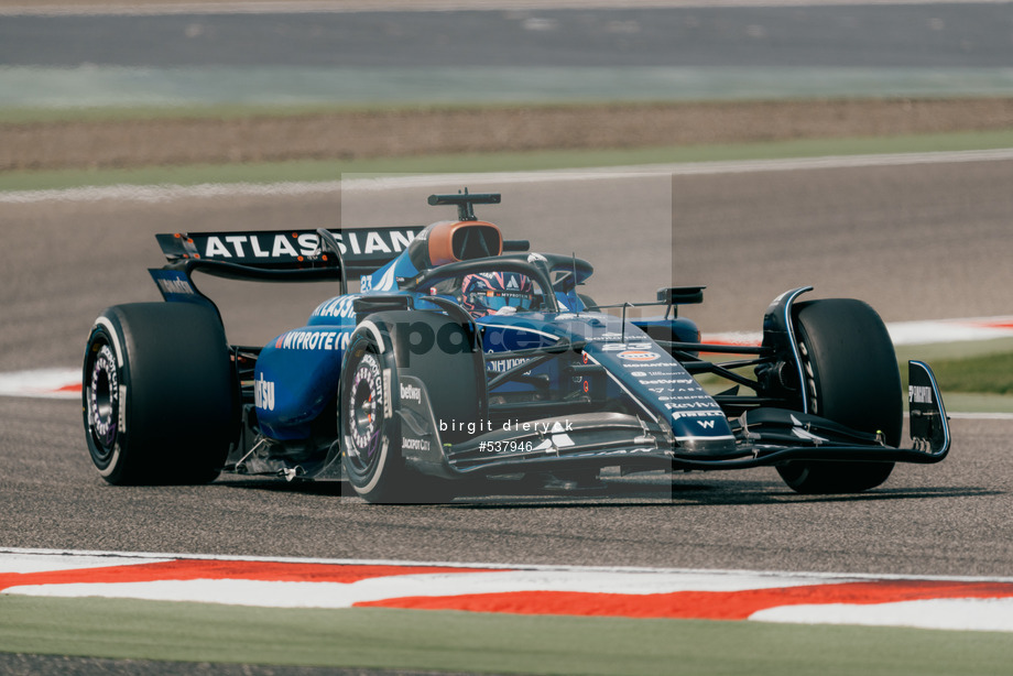 Spacesuit Collections Photo ID 537946, Birgit Dieryck, Formula 1 Aramco Pre-season Testing, Bahrain, 28/02/2025 11:01:46