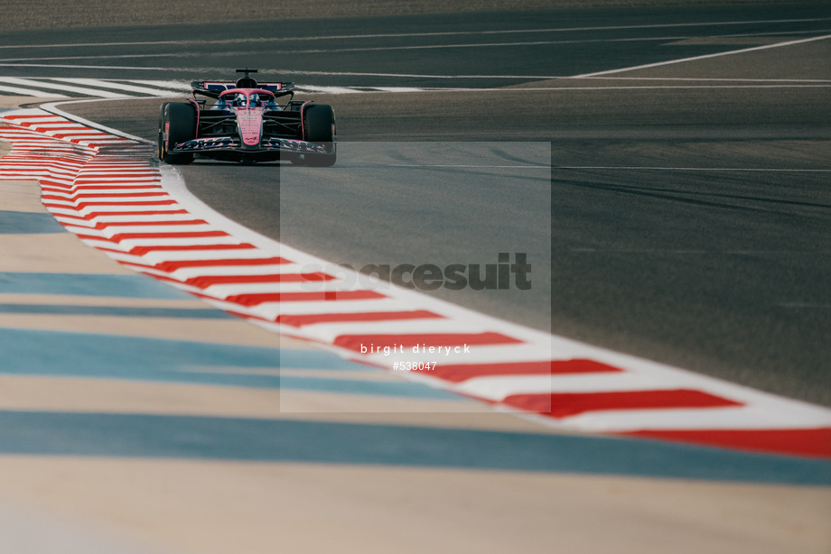 Spacesuit Collections Photo ID 538047, Birgit Dieryck, Formula 1 Aramco Pre-season Testing, Bahrain, 28/02/2025 16:17:25