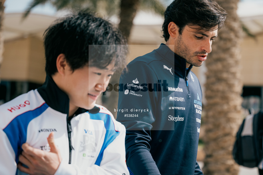 Spacesuit Collections Photo ID 538244, Birgit Dieryck, Formula 1 Aramco Pre-season Testing, Bahrain, 28/02/2025 09:59:25