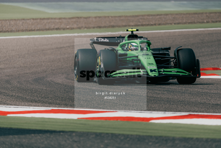 Spacesuit Collections Photo ID 538251, Birgit Dieryck, Formula 1 Aramco Pre-season Testing, Bahrain, 28/02/2025 11:00:39