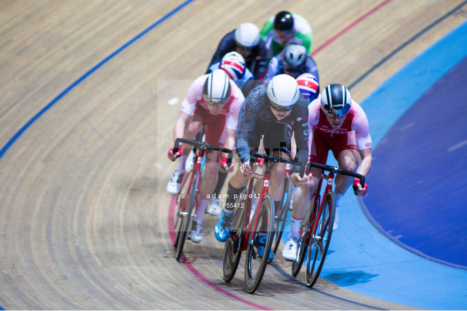 Spacesuit Collections Photo ID 55412, Adam Pigott, British Cycling National Omnium Championships, UK, 17/02/2018 17:22:31