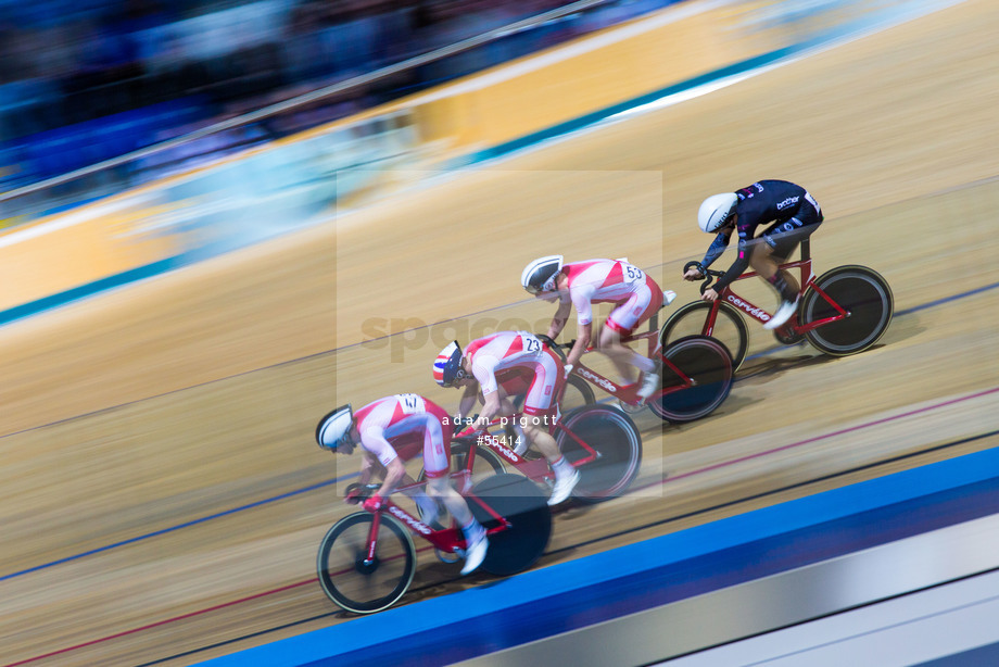 Spacesuit Collections Photo ID 55414, Adam Pigott, British Cycling National Omnium Championships, UK, 17/02/2018 17:24:57