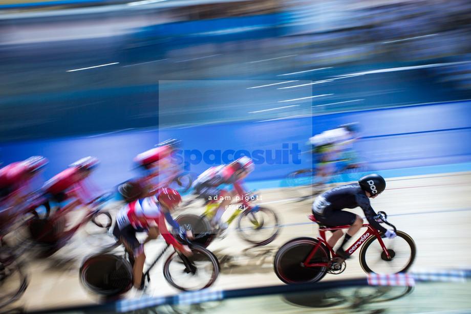 Spacesuit Collections Photo ID 55421, Adam Pigott, British Cycling National Omnium Championships, UK, 17/02/2018 20:09:02