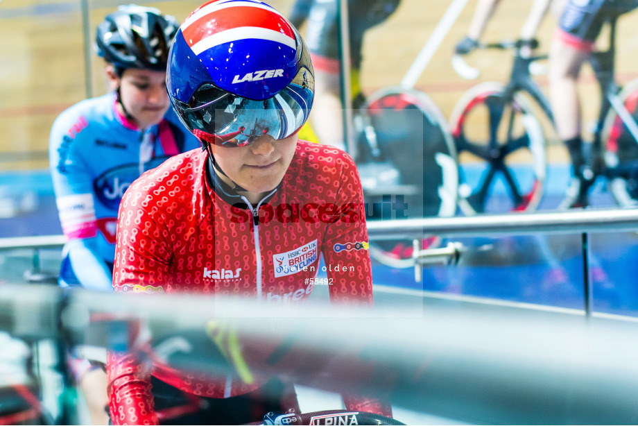 Spacesuit Collections Photo ID 55492, Helen Olden, British Cycling National Omnium Championships, UK, 17/02/2018 19:42:32