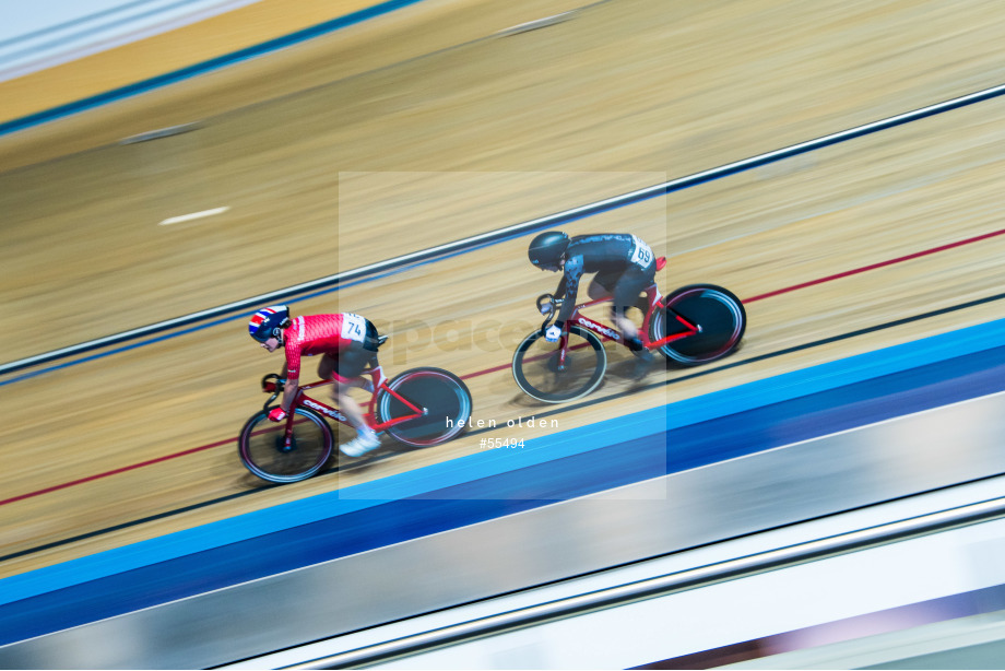 Spacesuit Collections Photo ID 55494, Helen Olden, British Cycling National Omnium Championships, UK, 17/02/2018 19:55:56