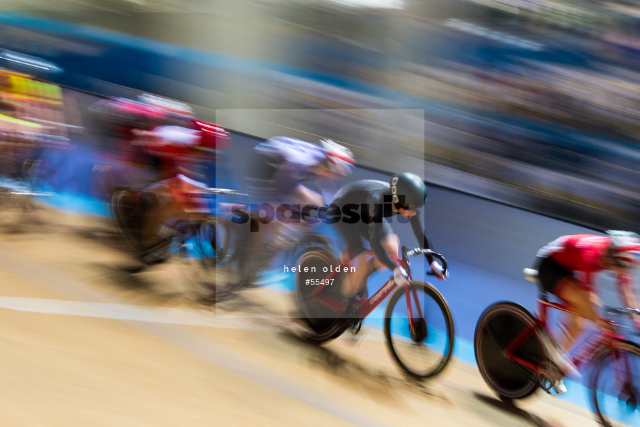 Spacesuit Collections Photo ID 55497, Helen Olden, British Cycling National Omnium Championships, UK, 17/02/2018 20:04:15