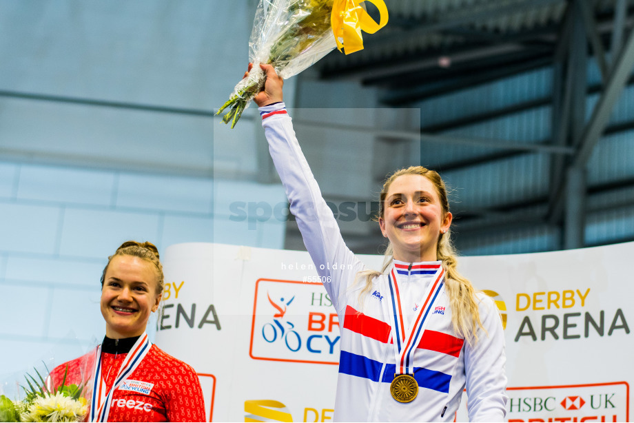 Spacesuit Collections Photo ID 55506, Helen Olden, British Cycling National Omnium Championships, UK, 17/02/2018 21:01:08