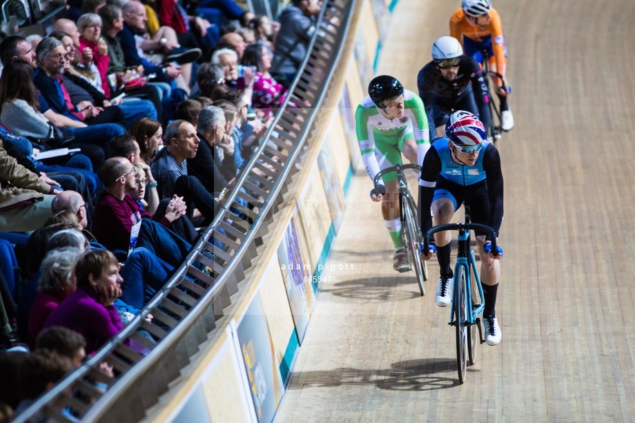 Spacesuit Collections Photo ID 55547, Adam Pigott, British Cycling National Omnium Championships, UK, 17/02/2018 13:05:09