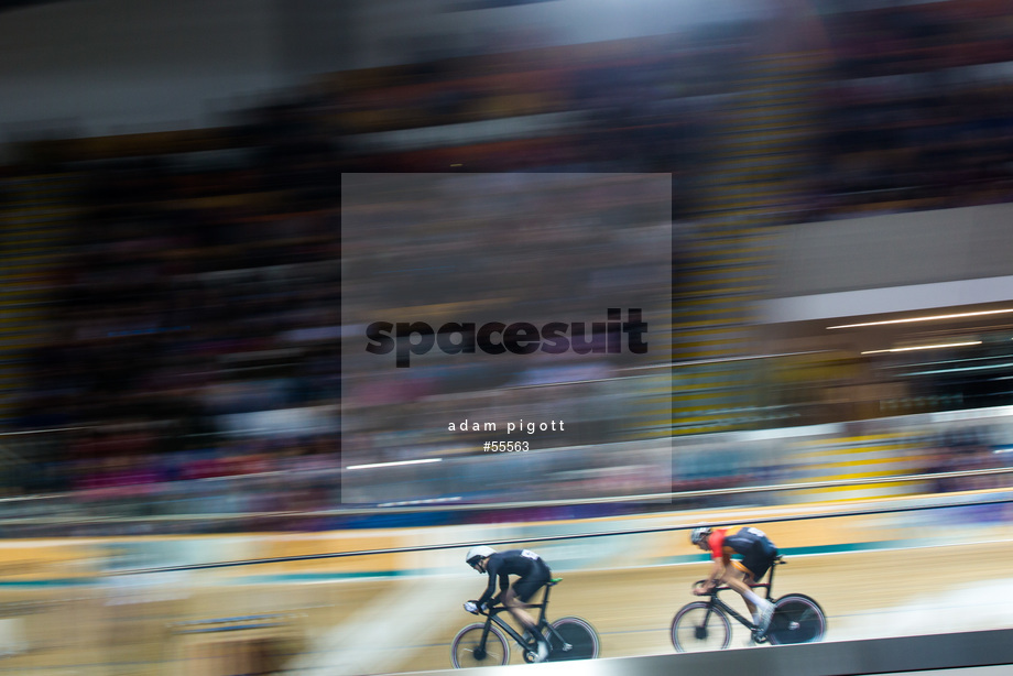 Spacesuit Collections Photo ID 55563, Adam Pigott, British Cycling National Omnium Championships, UK, 17/02/2018 15:02:21
