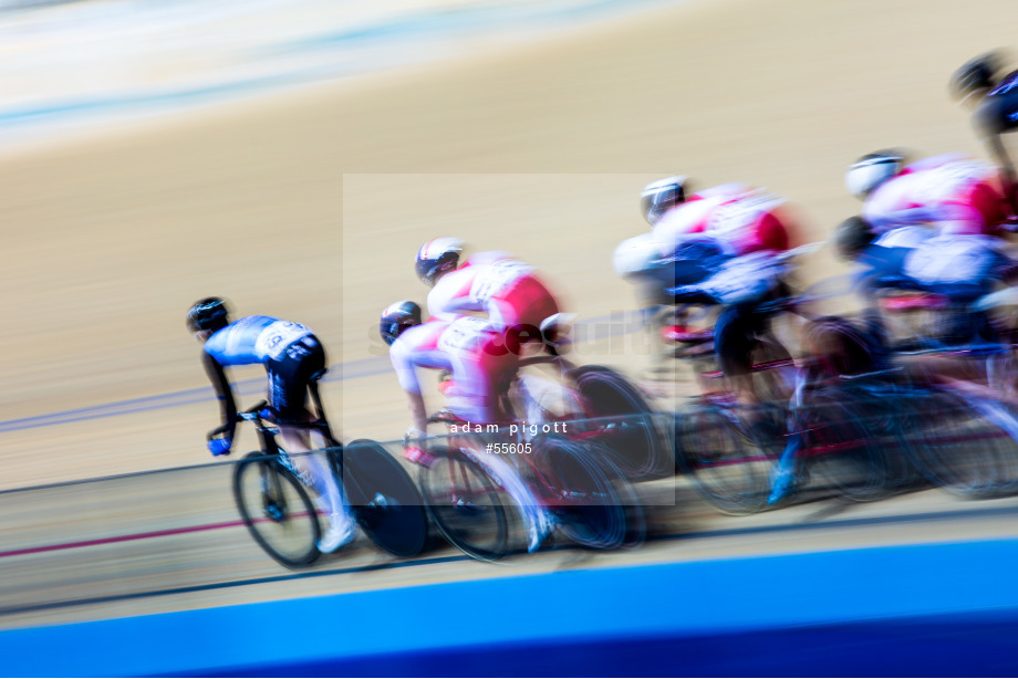 Spacesuit Collections Photo ID 55605, Adam Pigott, British Cycling National Omnium Championships, UK, 17/02/2018 17:15:08