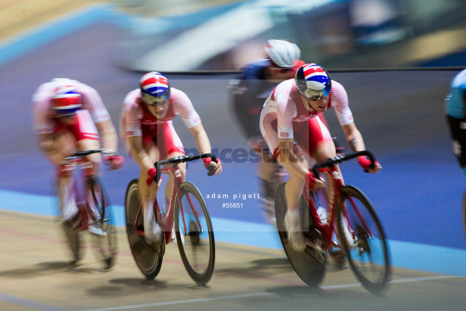 Spacesuit Collections Photo ID 55651, Adam Pigott, British Cycling National Omnium Championships, UK, 17/02/2018 20:50:12