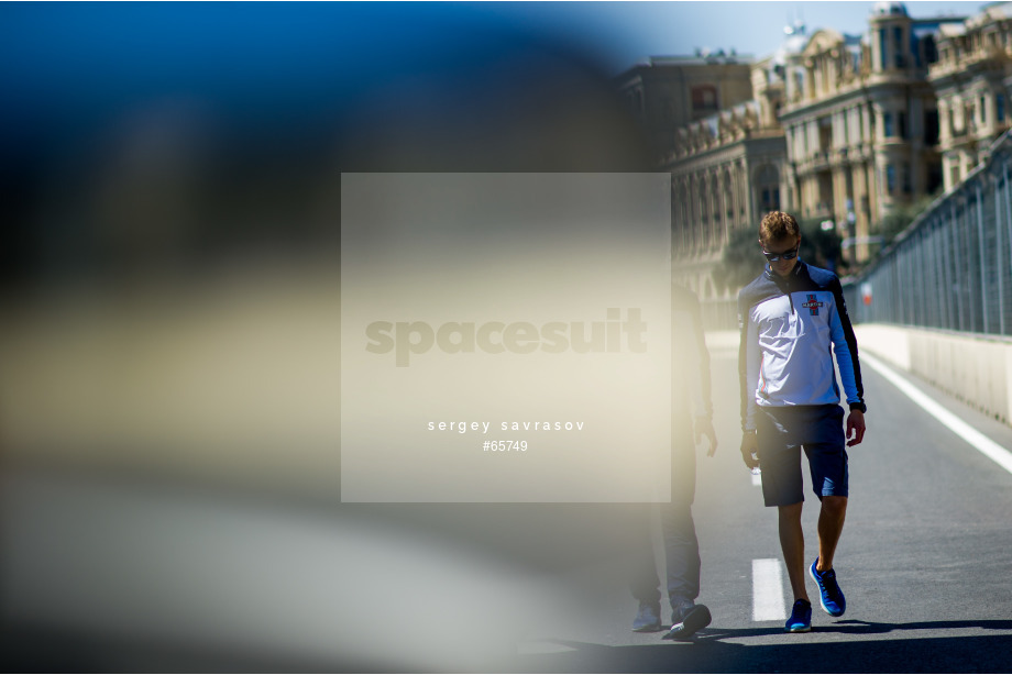 Spacesuit Collections Photo ID 65749, Sergey Savrasov, Azerbaijan Grand Prix, Azerbaijan, 26/04/2018 12:17:12
