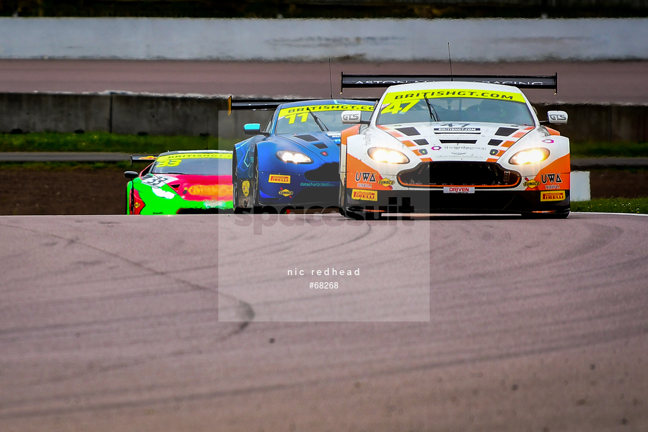 Spacesuit Collections Photo ID 68268, Nic Redhead, British GT Round 3, UK, 29/04/2018 14:39:38