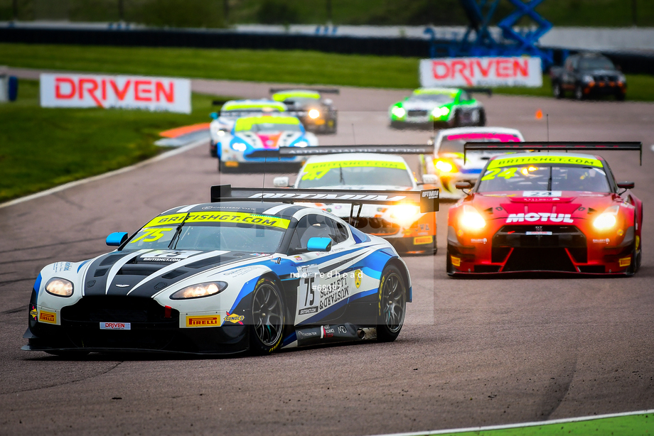 Spacesuit Collections Photo ID 68397, Nic Redhead, British GT Round 3, UK, 29/04/2018 13:38:35