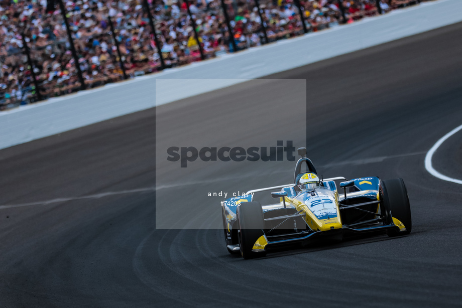 Spacesuit Collections Image ID 74203, Andy Clary, Indianapolis 500, United States, 27/05/2018 12:41:19