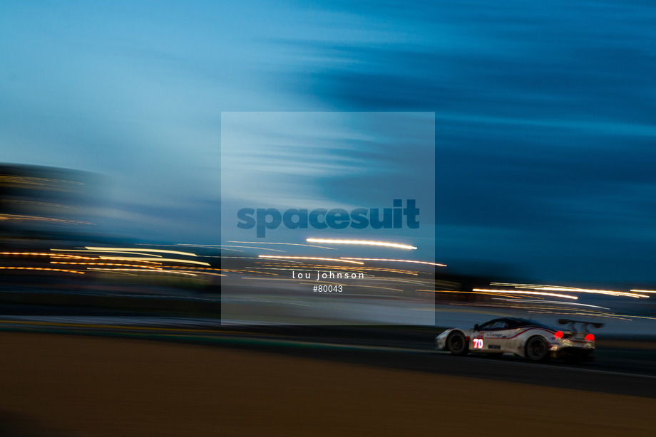 Spacesuit Collections Photo ID 80043, Lou Johnson, 24 hours of Le Mans, France, 16/06/2018 22:20:10